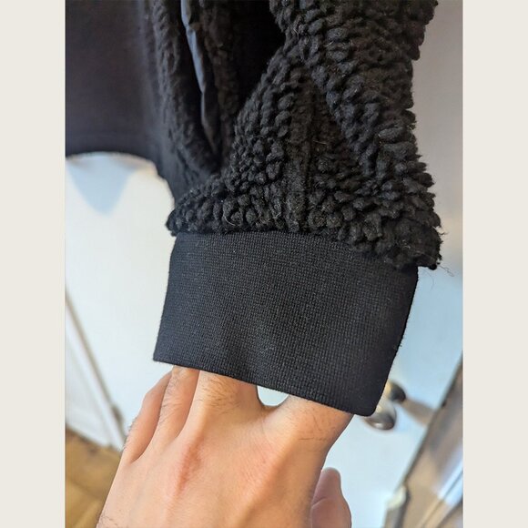 OUR LEGACY - Black teddy sweater - Sz 52 - Picture 4 of 8